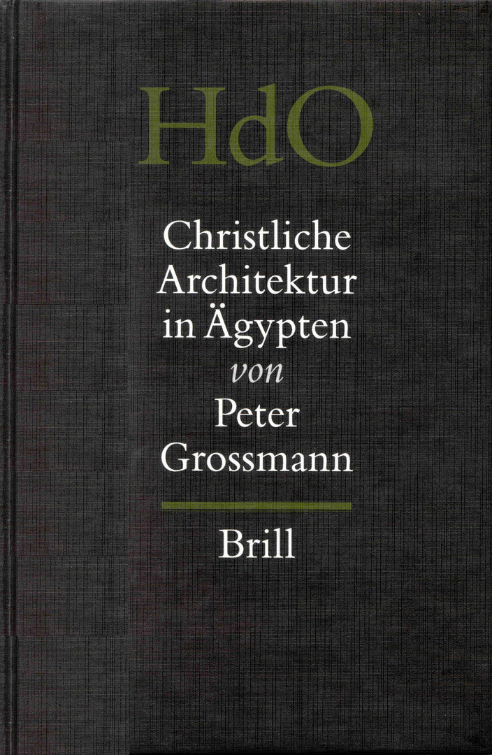 Cover image for Christliche Architektur in Ägypten ISBN 9789004121287