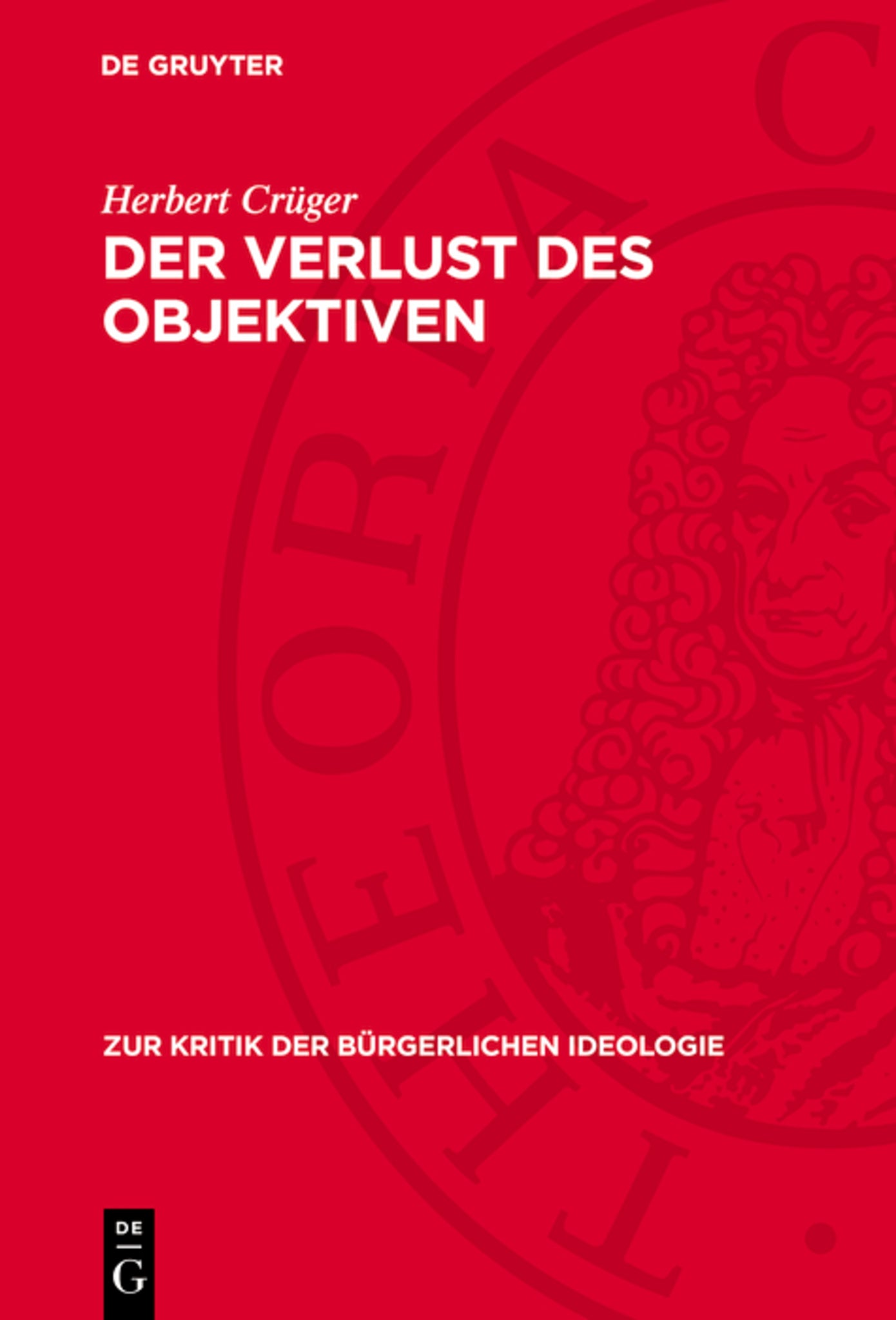 Der Verlust des Objektiven