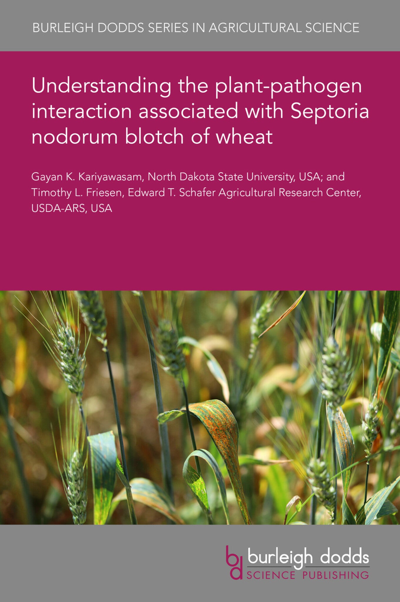 Cover image for Understanding the plant-pathogen interaction associated with Septoria nodorum blotch of wheat ISBN 9781801463003