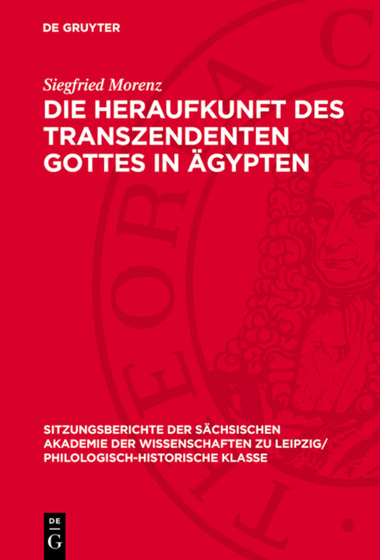 Die Heraufkunft des Transzendenten Gottes in Ägypten