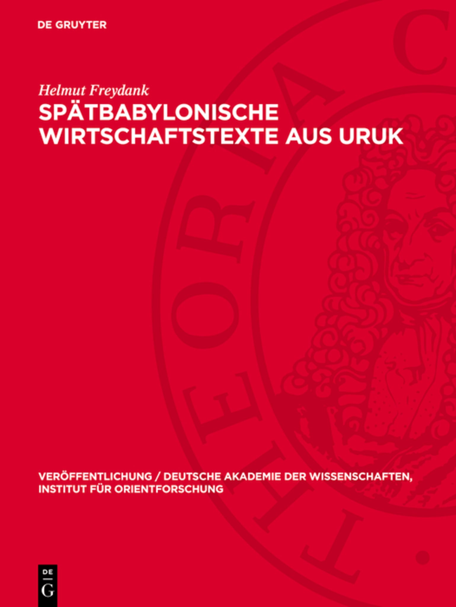 Spätbabylonische Wirtschaftstexte aus Uruk