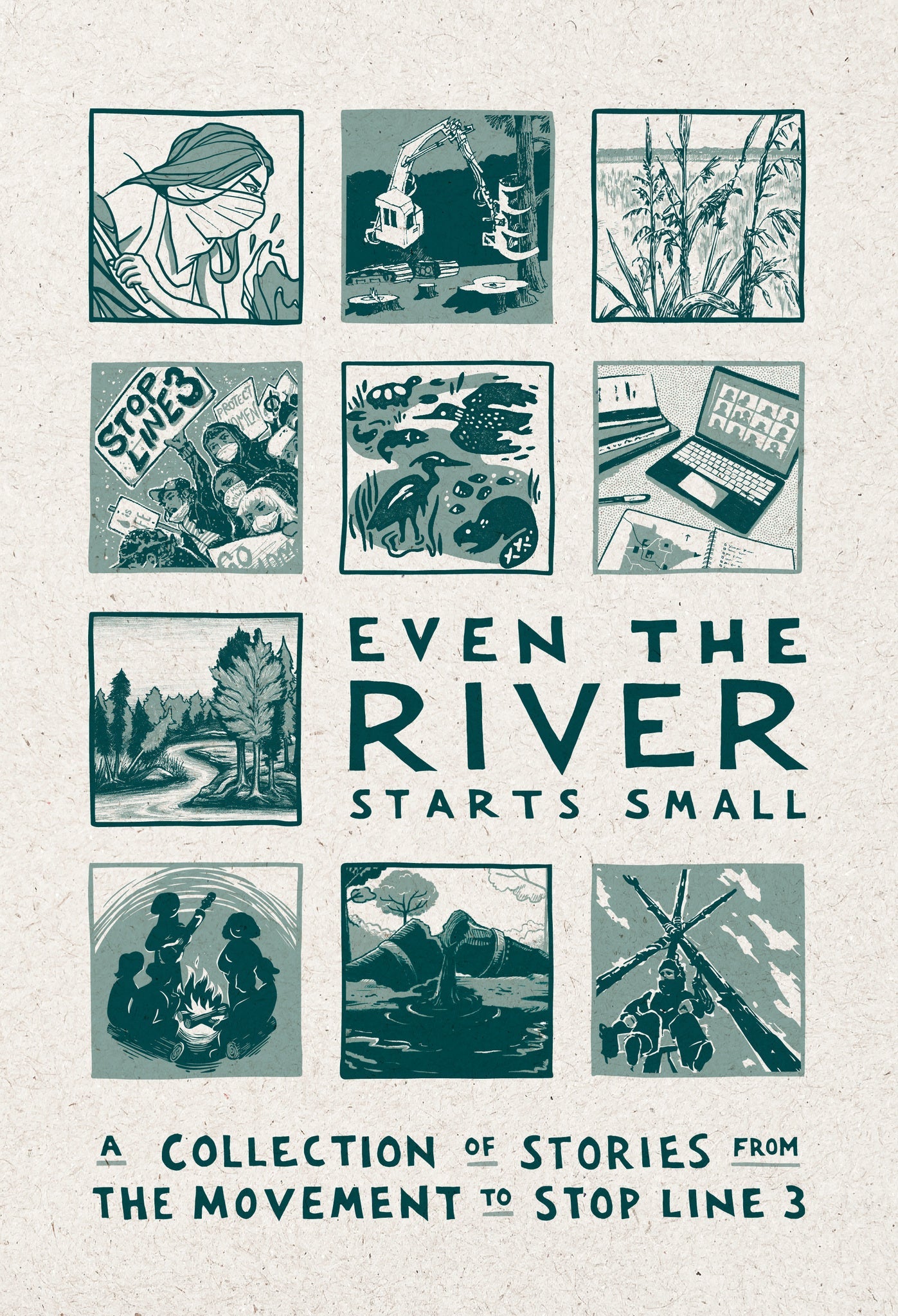 Cover image for Even the River Starts Small ISBN 9798888902066