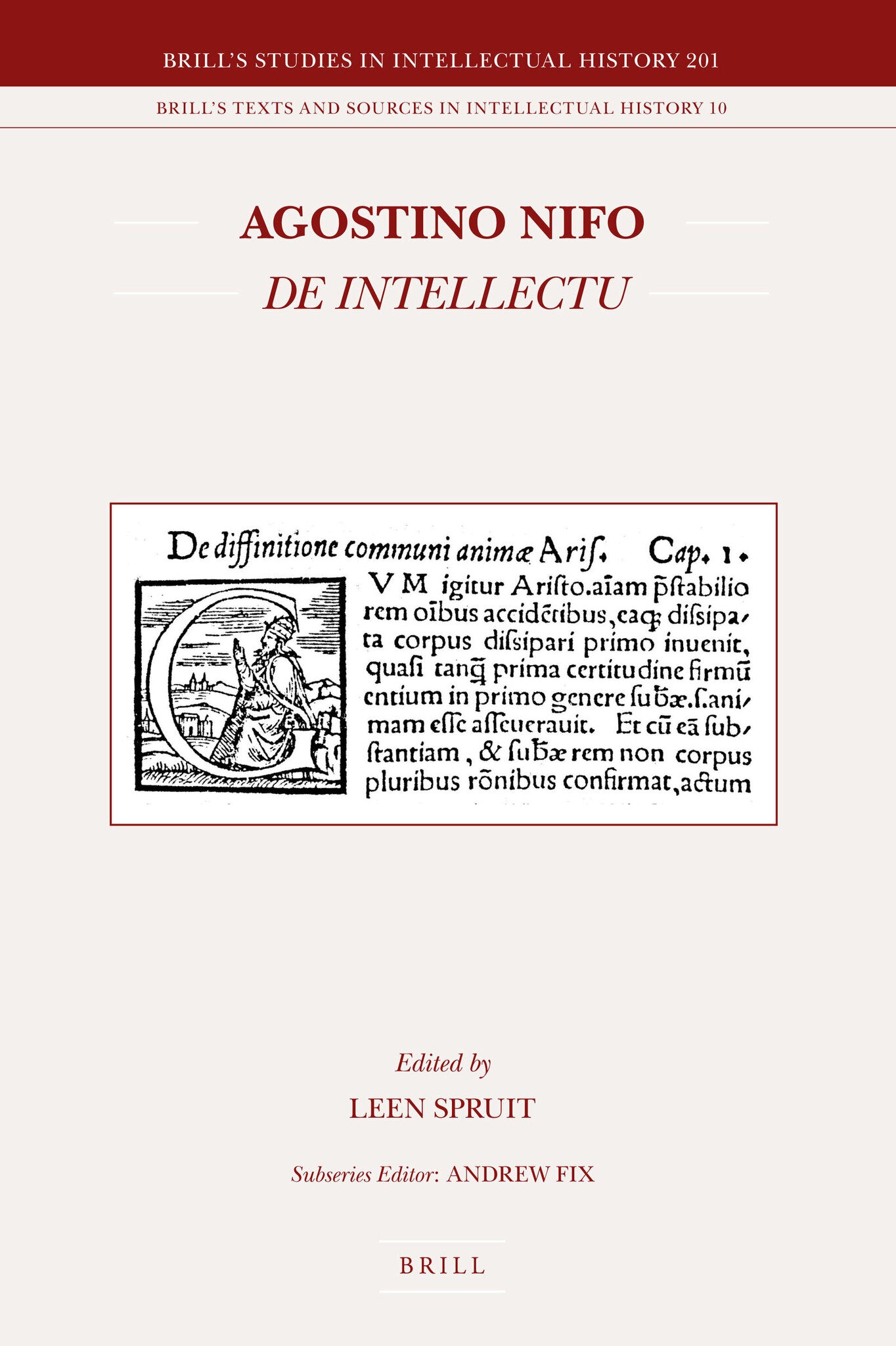 Agostino Nifo De intellectu