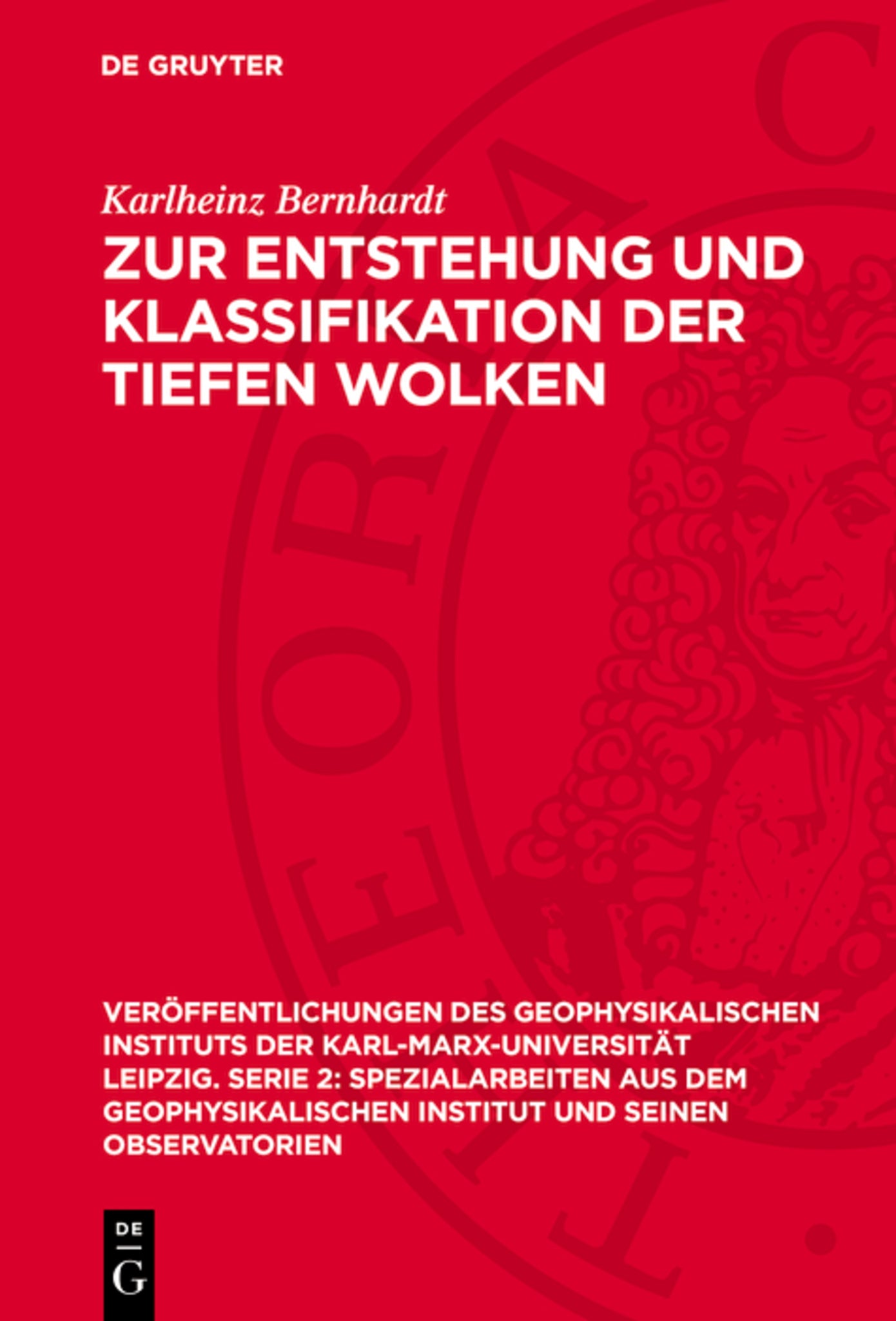 Zur Entstehung und Klassifikation der tiefen Wolken