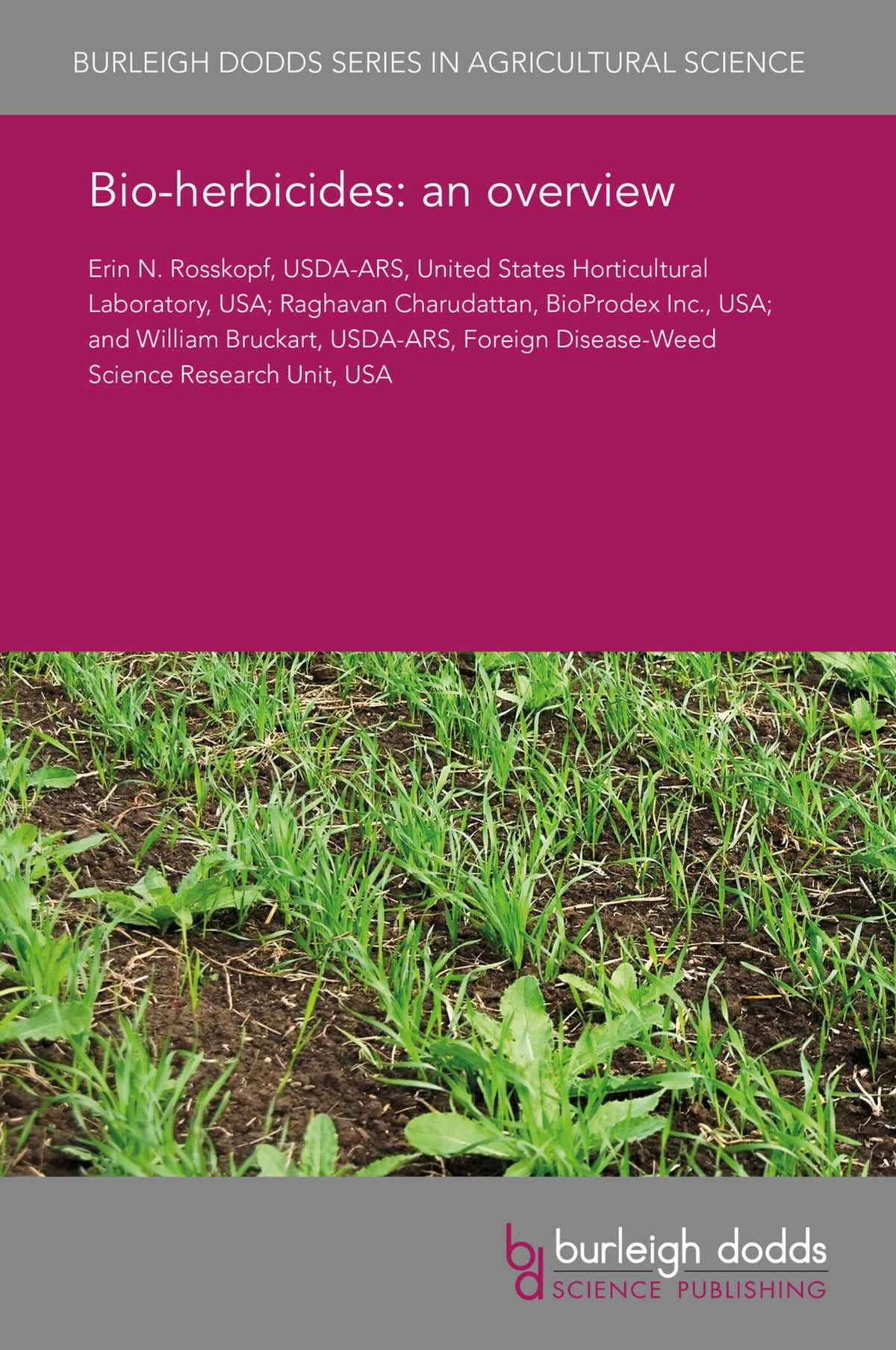 Cover image for Bioherbicides: an overview ISBN 9781838794392