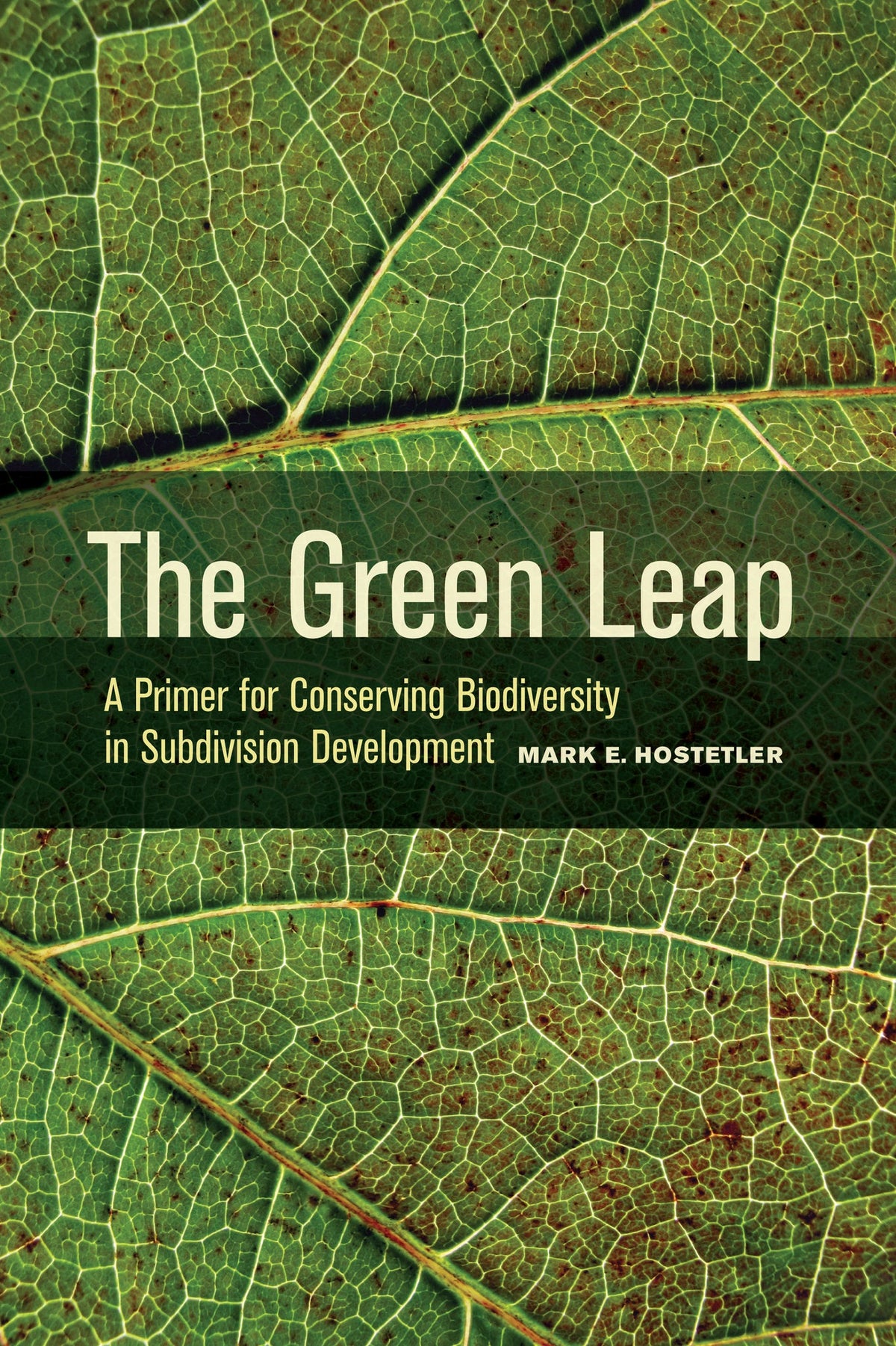 Cover image for The Green Leap ISBN 9780520951877