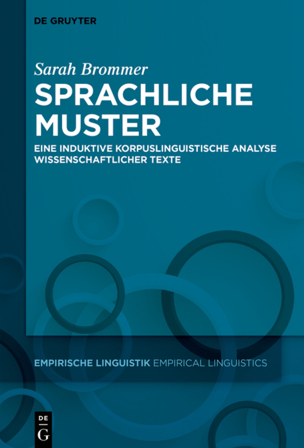 Cover image for Sprachliche Muster ISBN 9783110573657