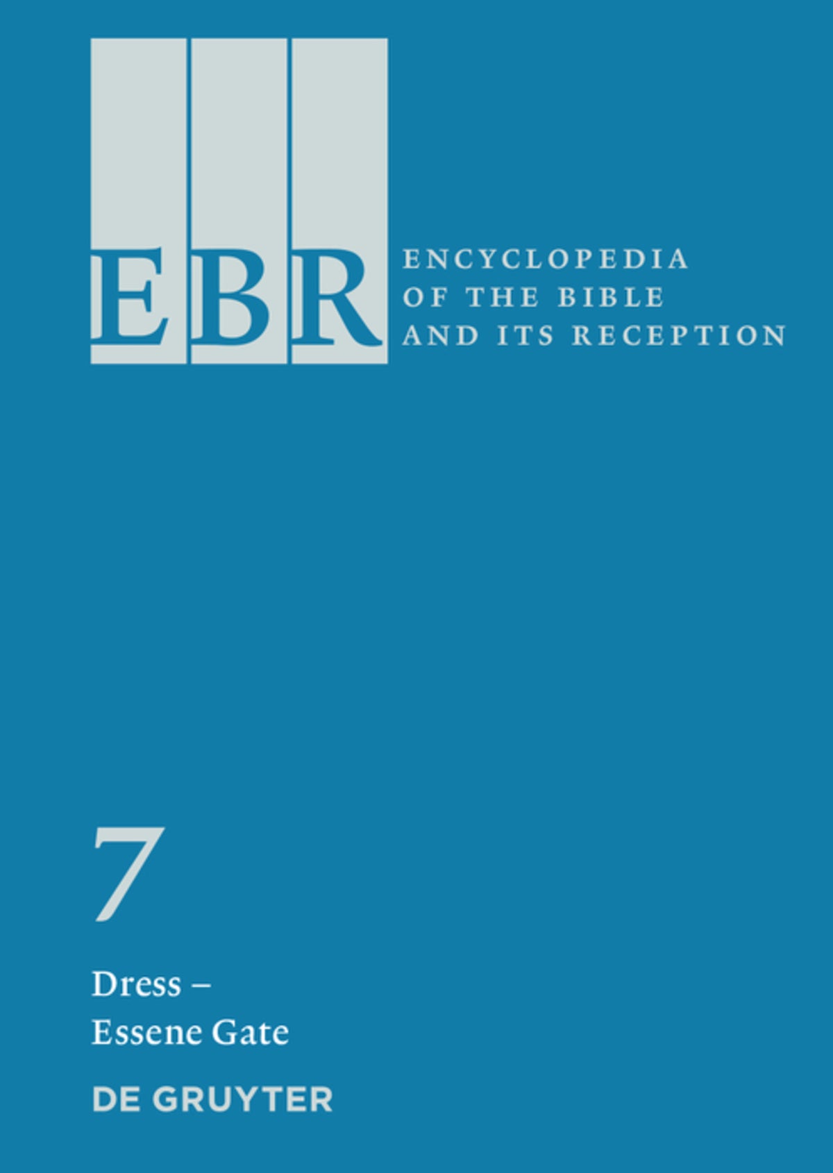 Cover image for Dress – Essene Gate ISBN 9783110183757