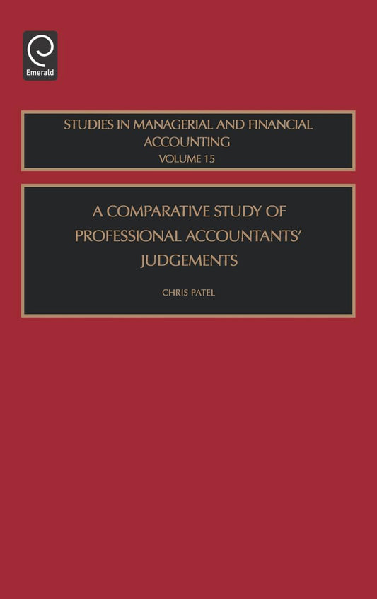 Comparative Study of Professional Accountants Judgements