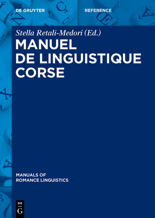 Manuel de linguistique corse