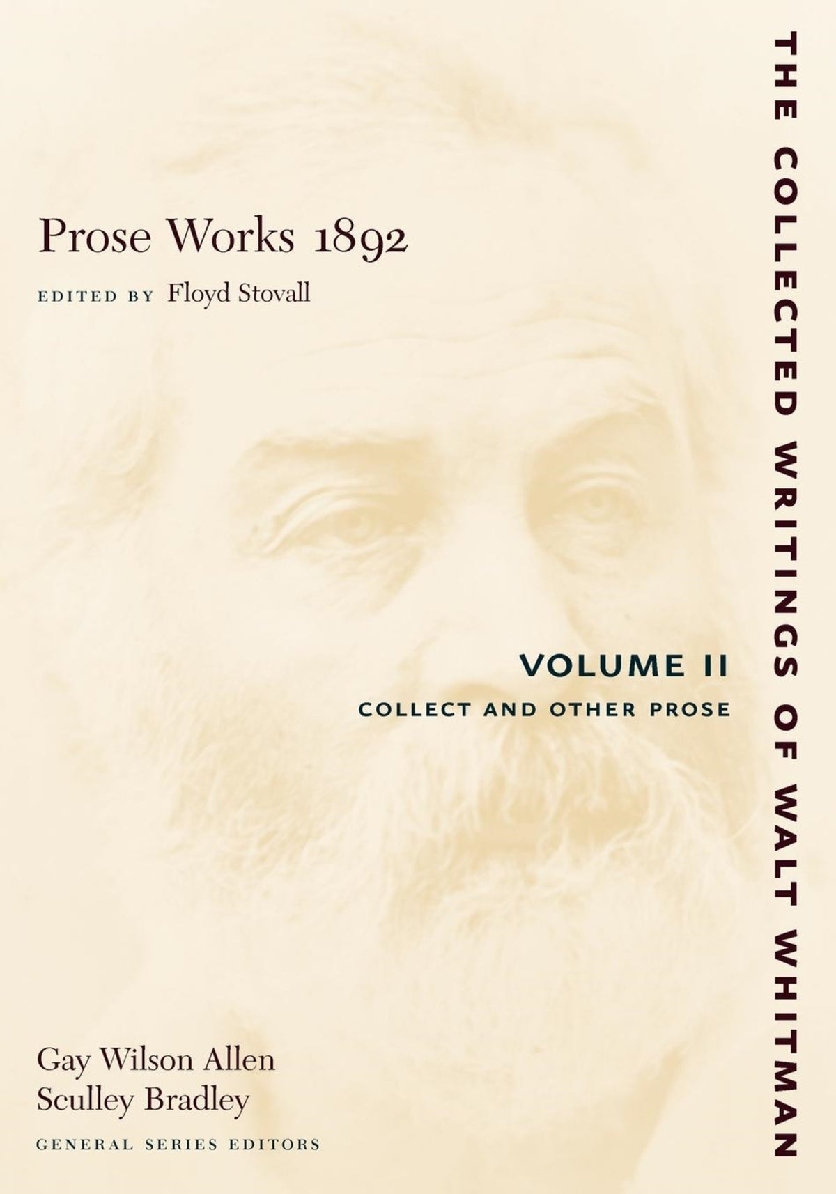 Cover image for Prose Works 1892: Volume II ISBN 9780814794296