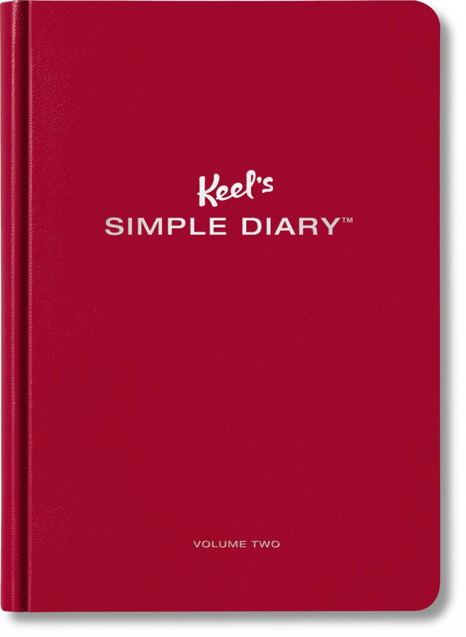 Cover image for Keel's Simple Diary Volume Two (dark red) ISBN 9783836517997