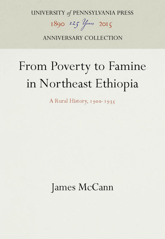 From Poverty to Famine in Northeast Ethiopia