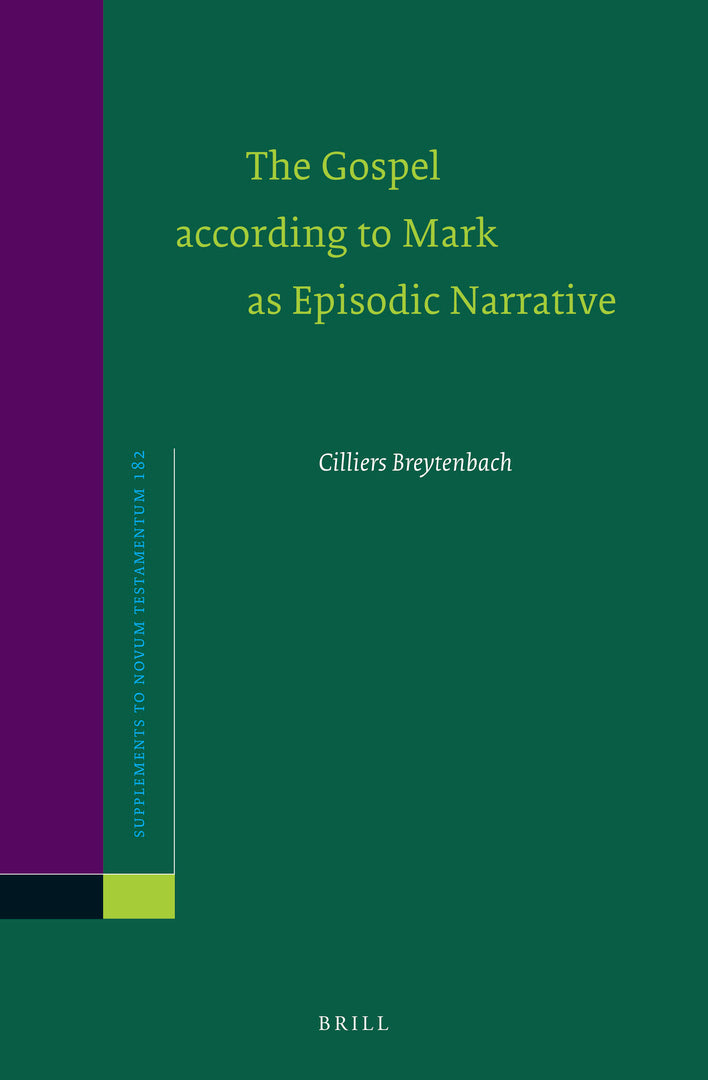 Cover image for The Gospel according to Mark as Episodic Narrative ISBN 9789004443334