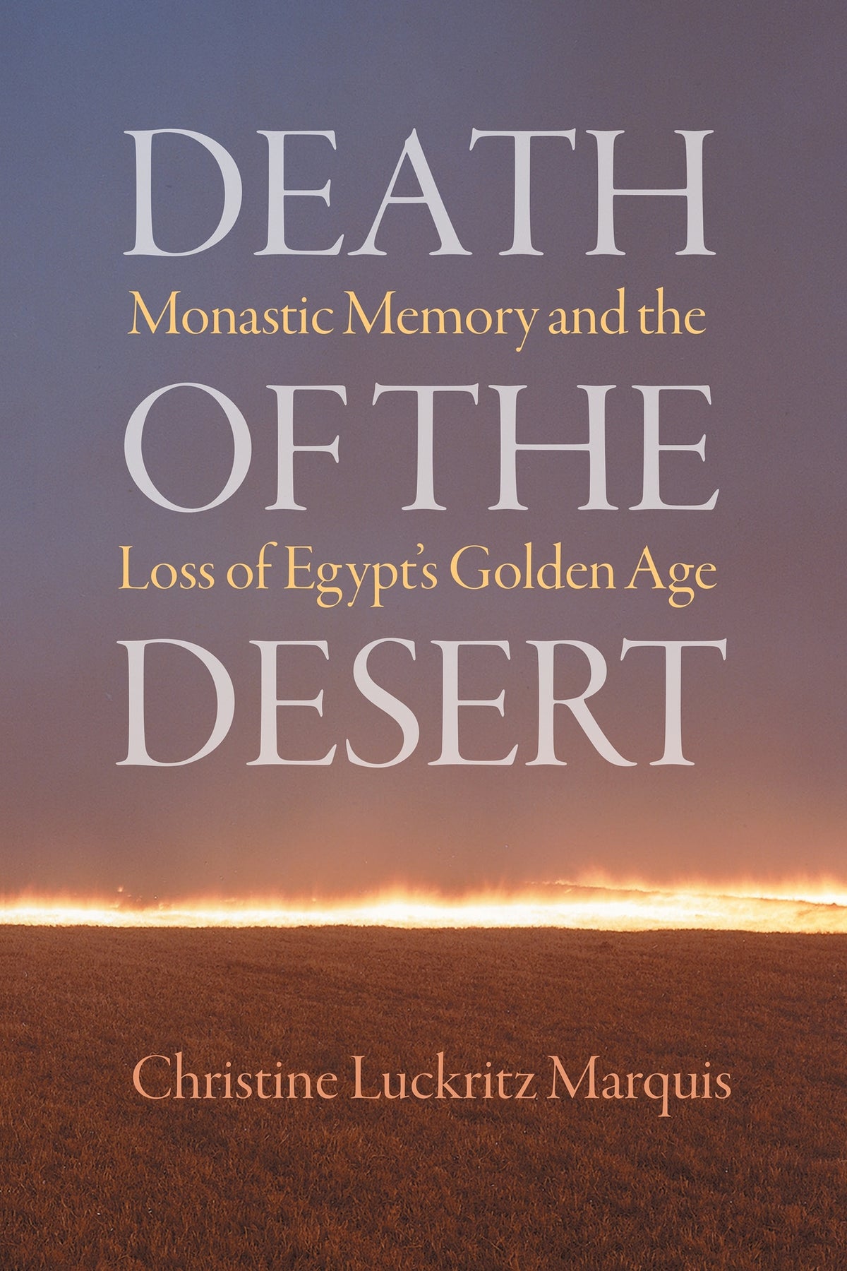 Cover image for Death of the Desert ISBN 9780812253627