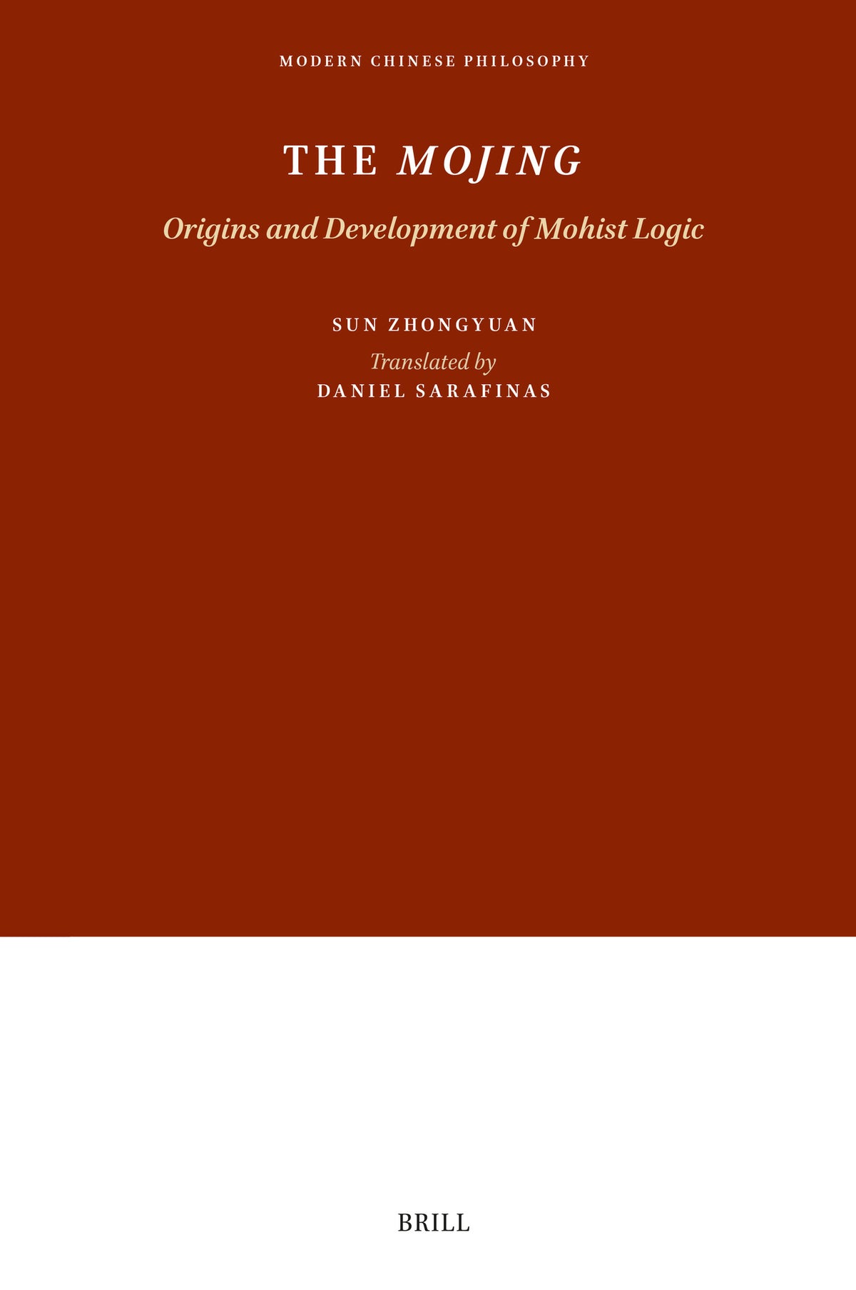 Cover image for The Mojing ISBN 9789004693234