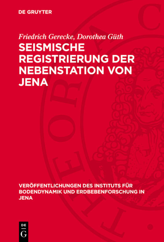 Seismische Registrierung der Nebenstation von Jena