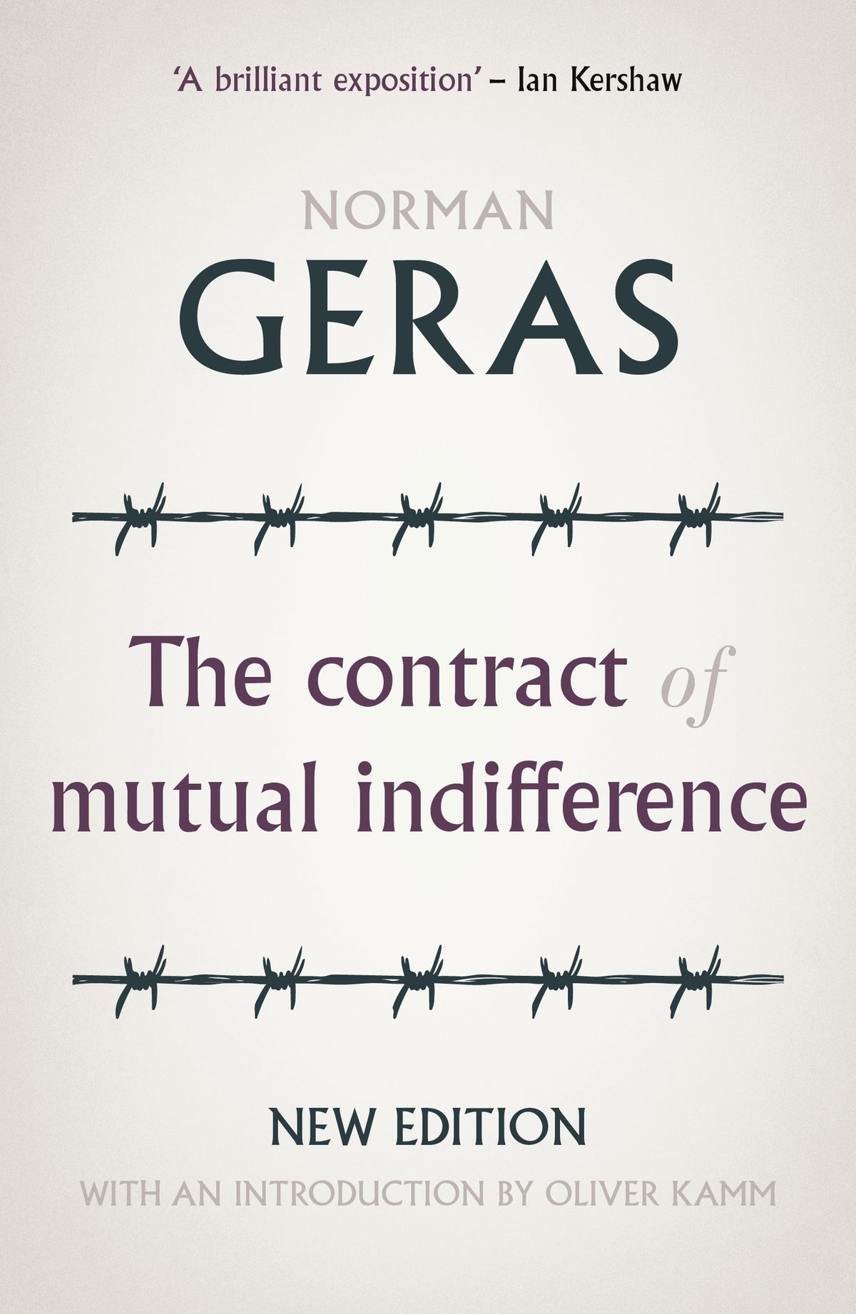 Cover image for The contract of mutual indifference ISBN 9781526104755