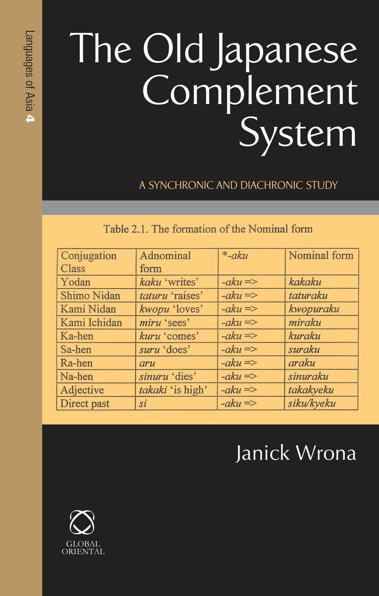 The Old Japanese Complement System