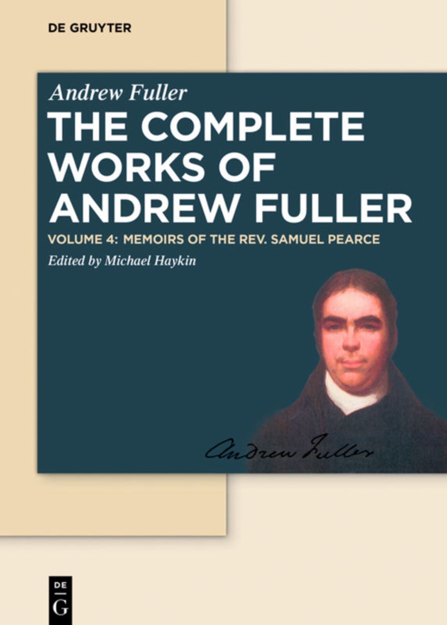 Cover image for Memoirs of the Rev. Samuel Pearce ISBN 9783110414103