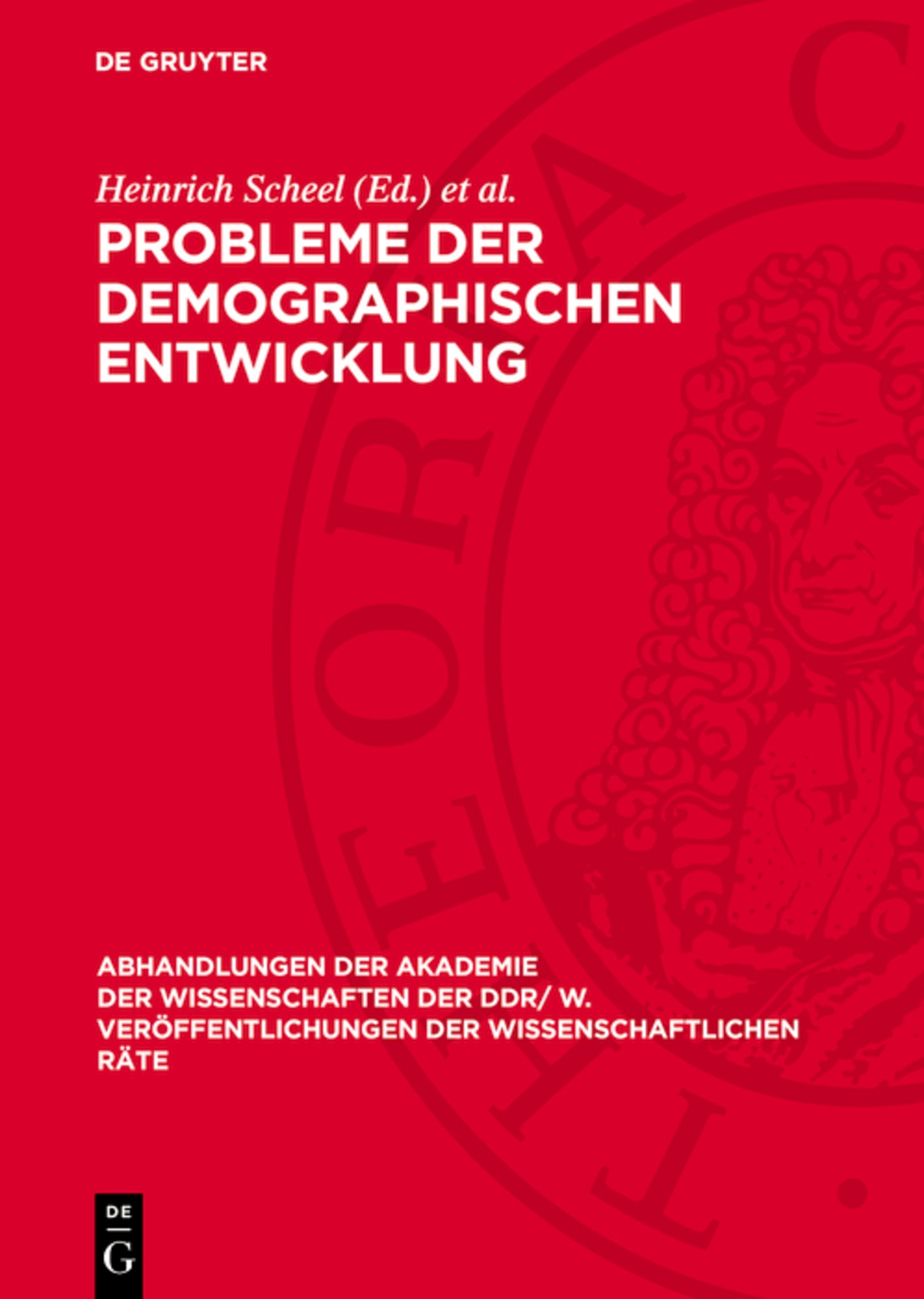 Probleme der demographischen Entwicklung