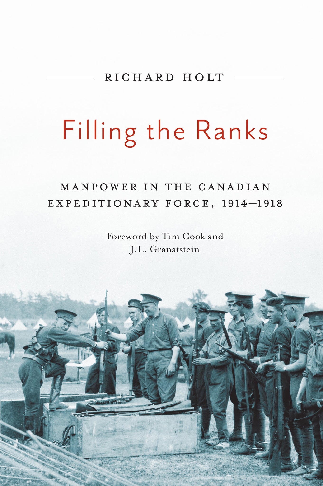 Cover image for Filling the Ranks ISBN 9780773549104