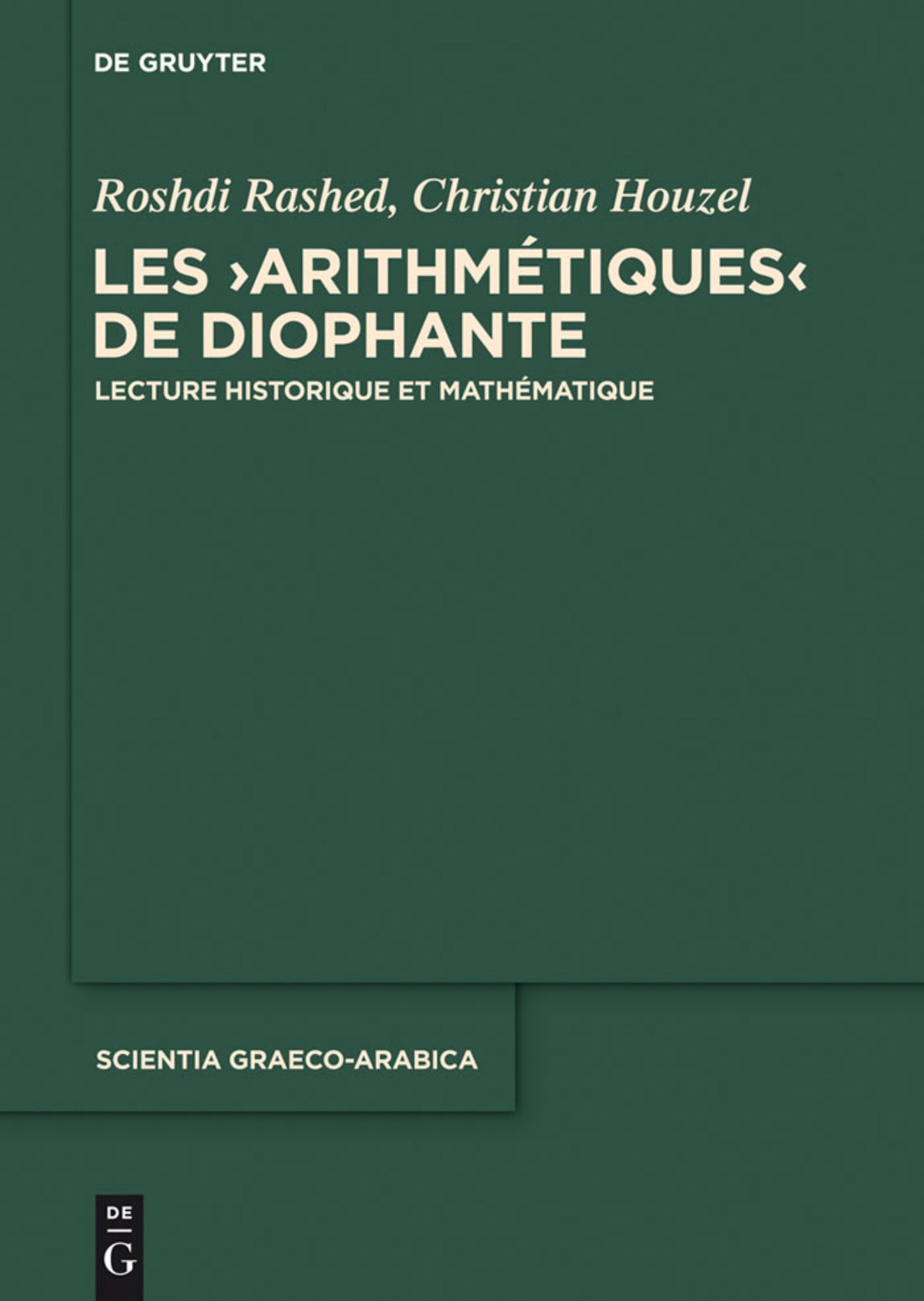 Les "Arithmétiques" de Diophante