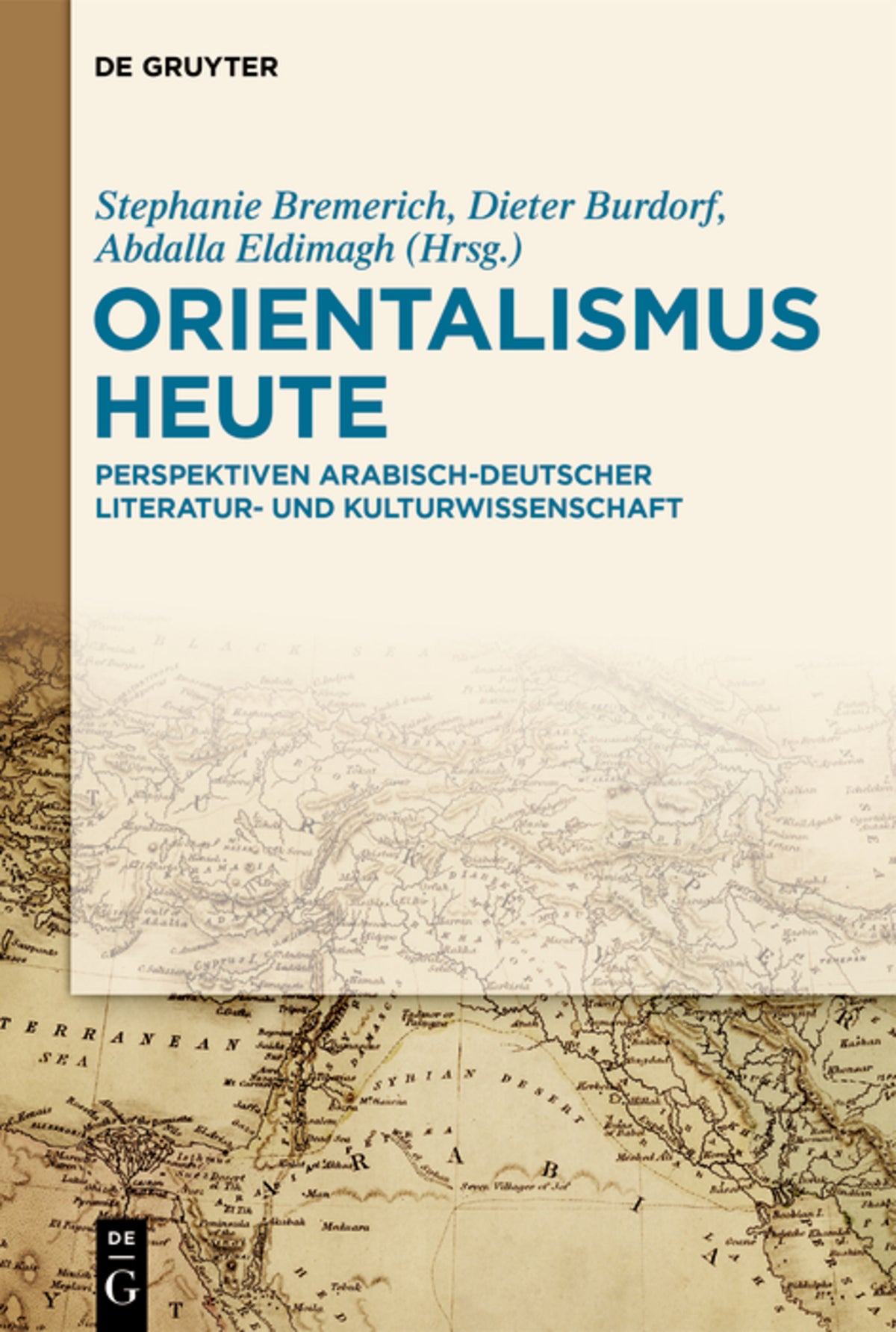 Cover image for Orientalismus heute ISBN 9783110652697