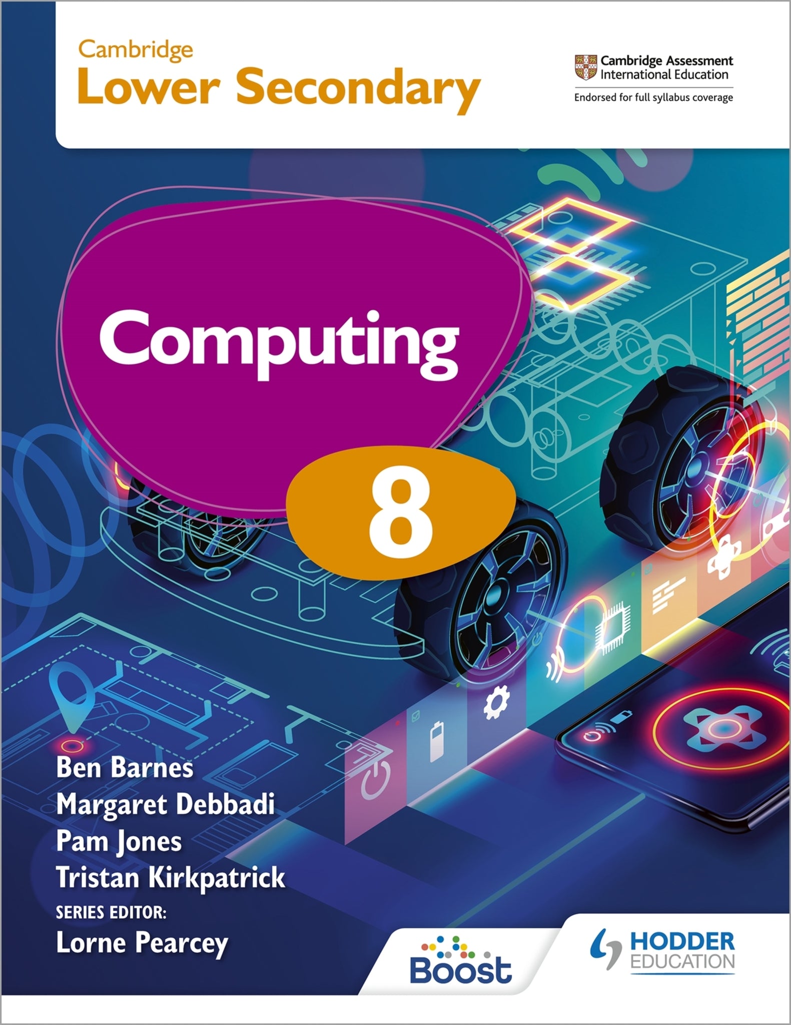 Cover image for Cambridge Lower Secondary Computing 8 Student's Book ISBN 9781398369795