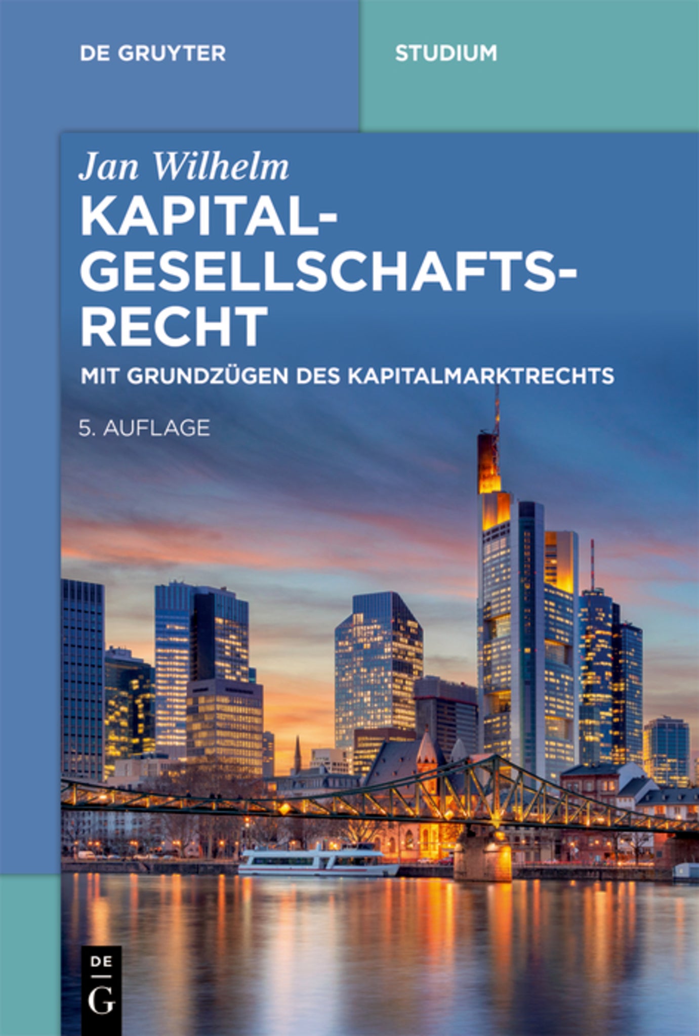 Cover image for Kapitalgesellschaftsrecht ISBN 9783110696387