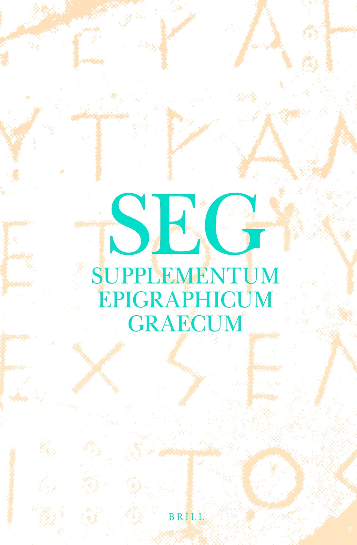 Cover image for Supplementum Epigraphicum Graecum, Volume XXXVII (1987) ISBN 9789004168497