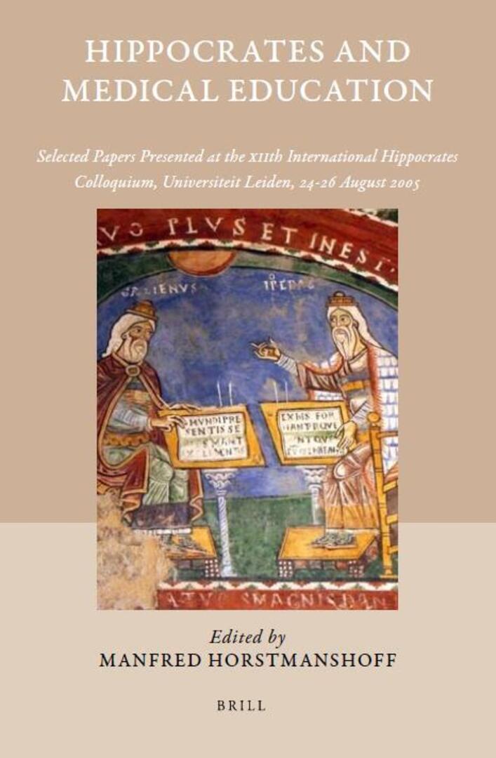 Cover image for Hippocrates and Medical Education ISBN 9789004172487