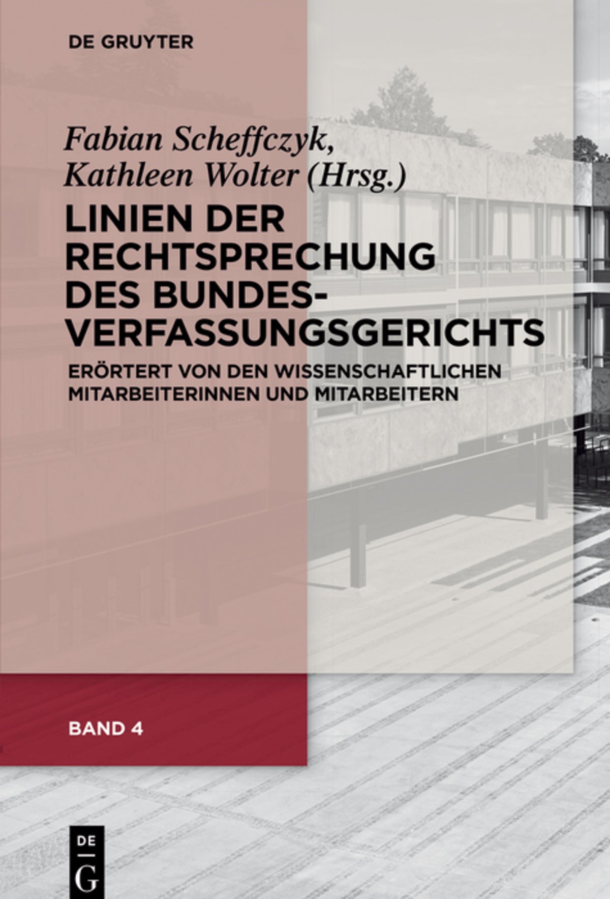 Linien der Rechtsprechung des Bundesverfassungsgerichts