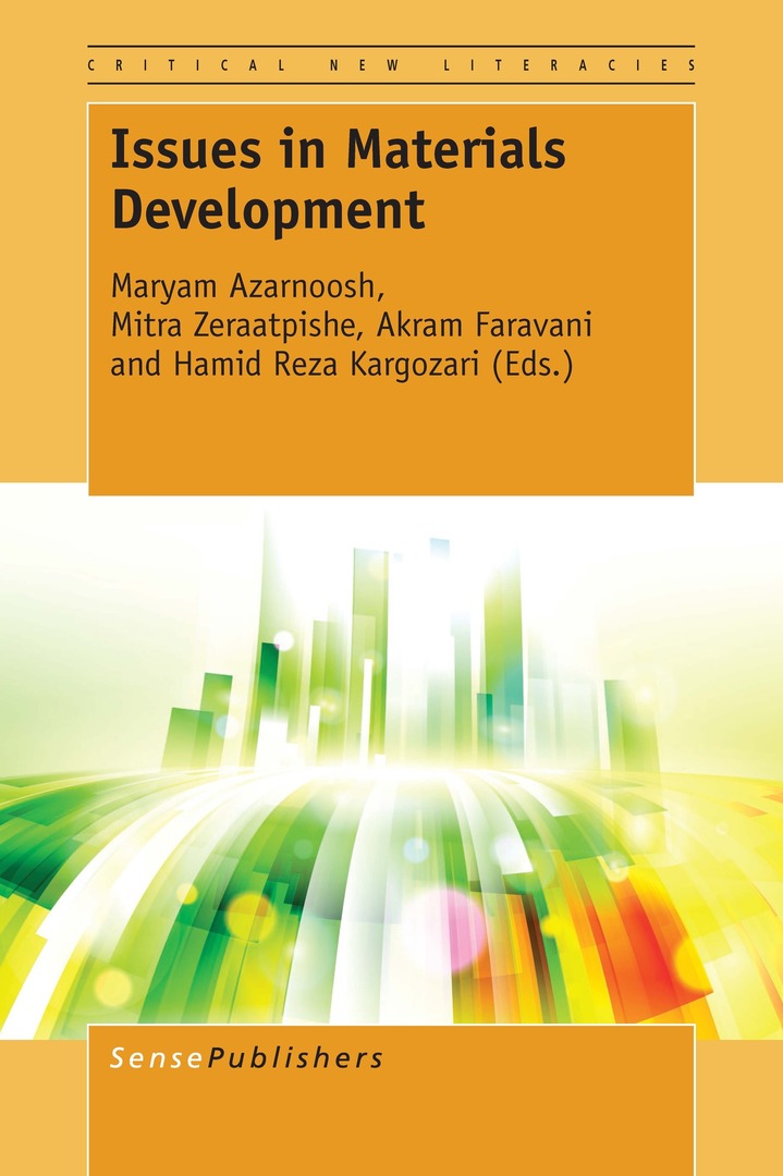 Cover image for Issues in Materials Development ISBN 9789463004312