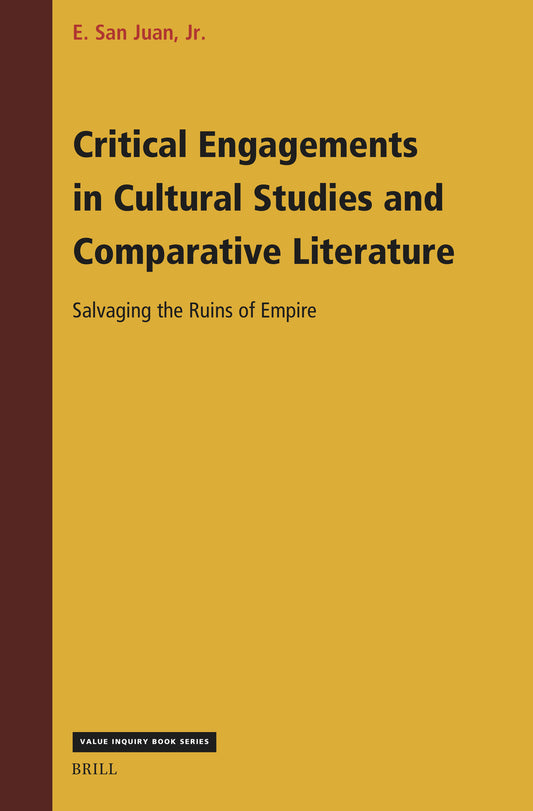 Critical Engagements in Cultural Studies and Comparative Literature