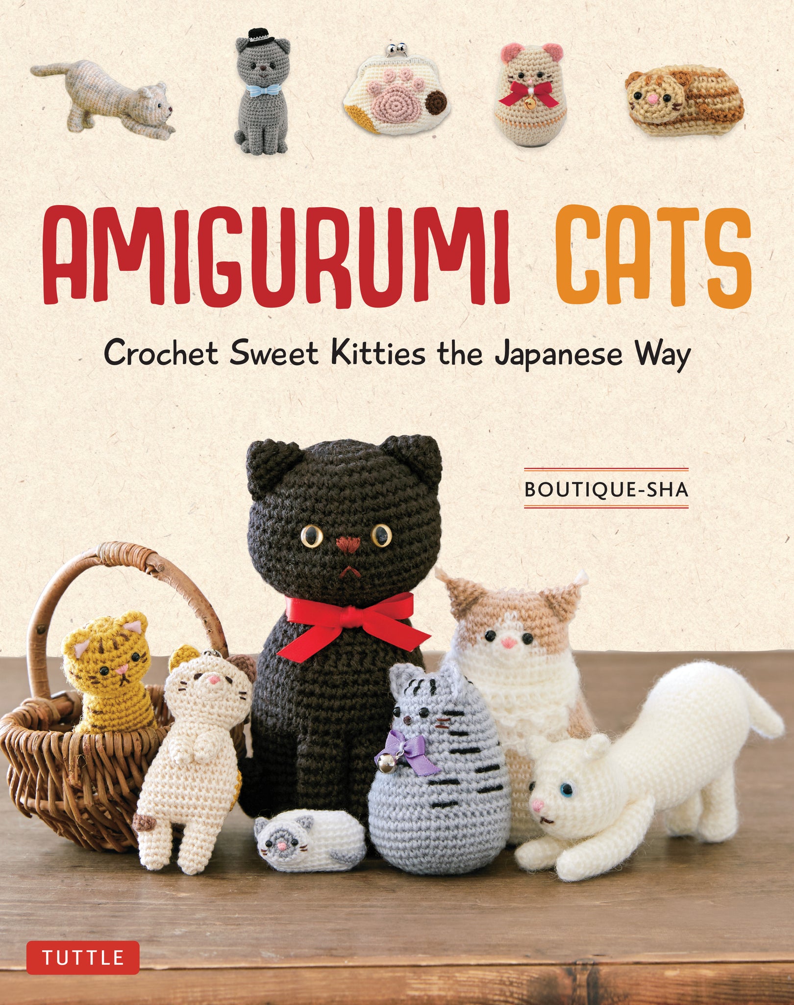 Cover image for Amigurumi Cats ISBN 9780804855839