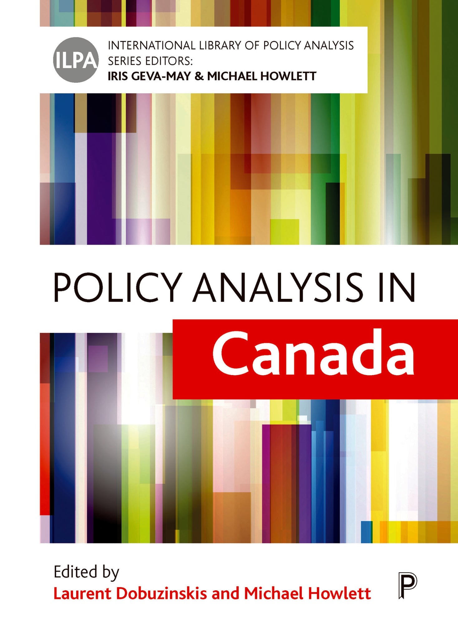 Cover image for Policy Analysis in Canada ISBN 9781447334910