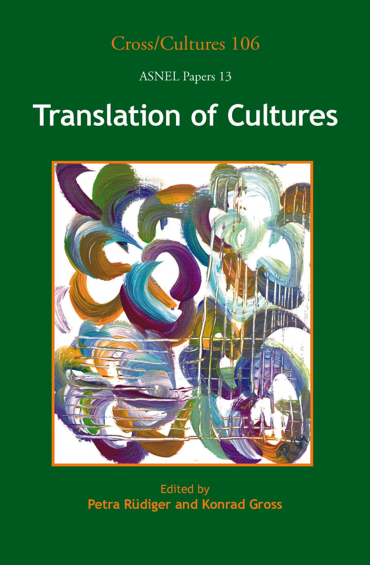 Cover image for Translation of Cultures ISBN 9789042025967
