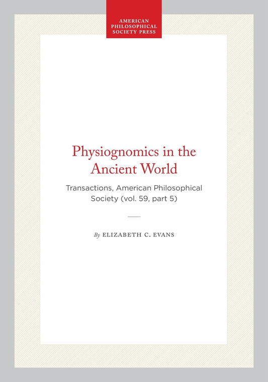 Physiognomics in the Ancient World