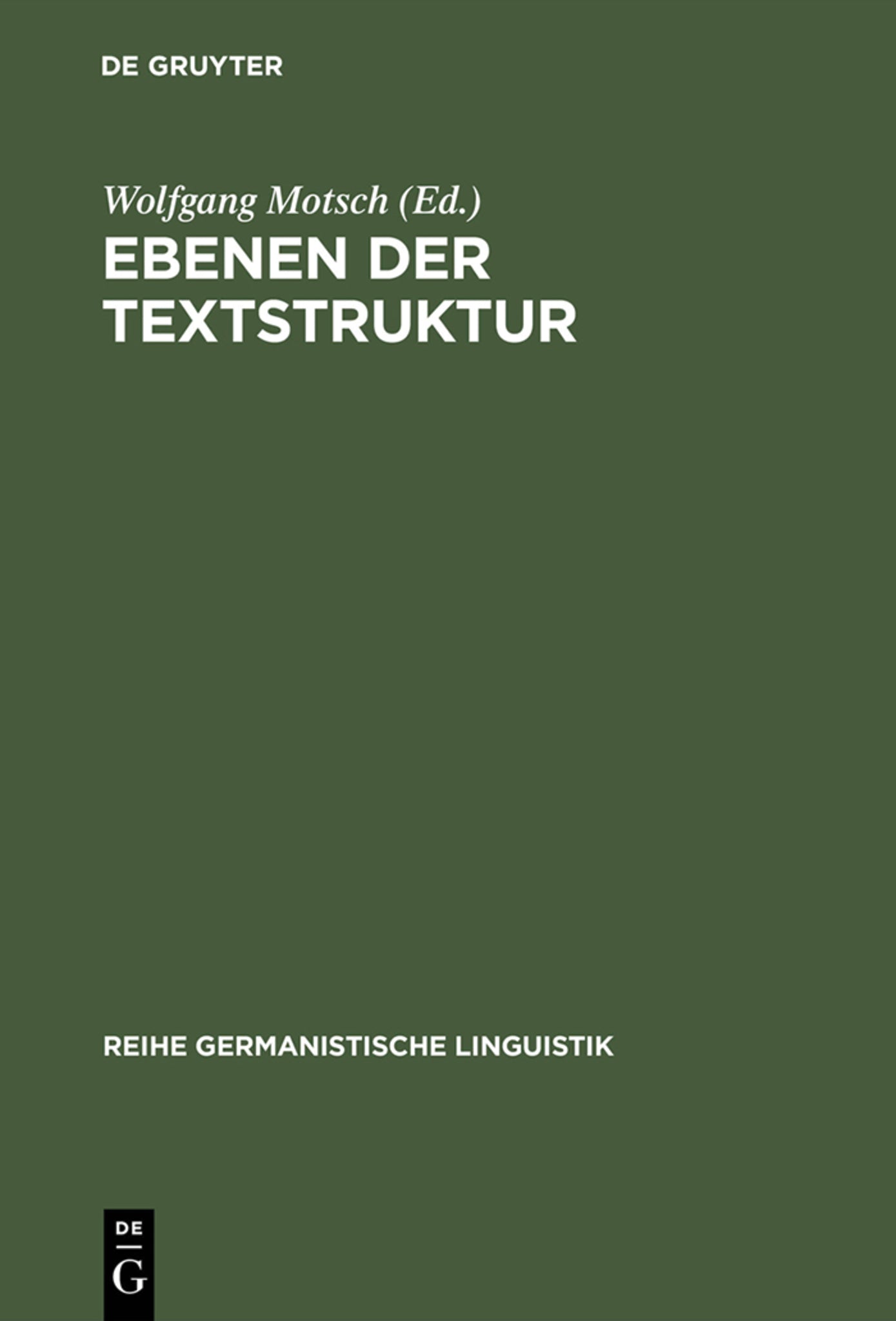 Ebenen der Textstruktur