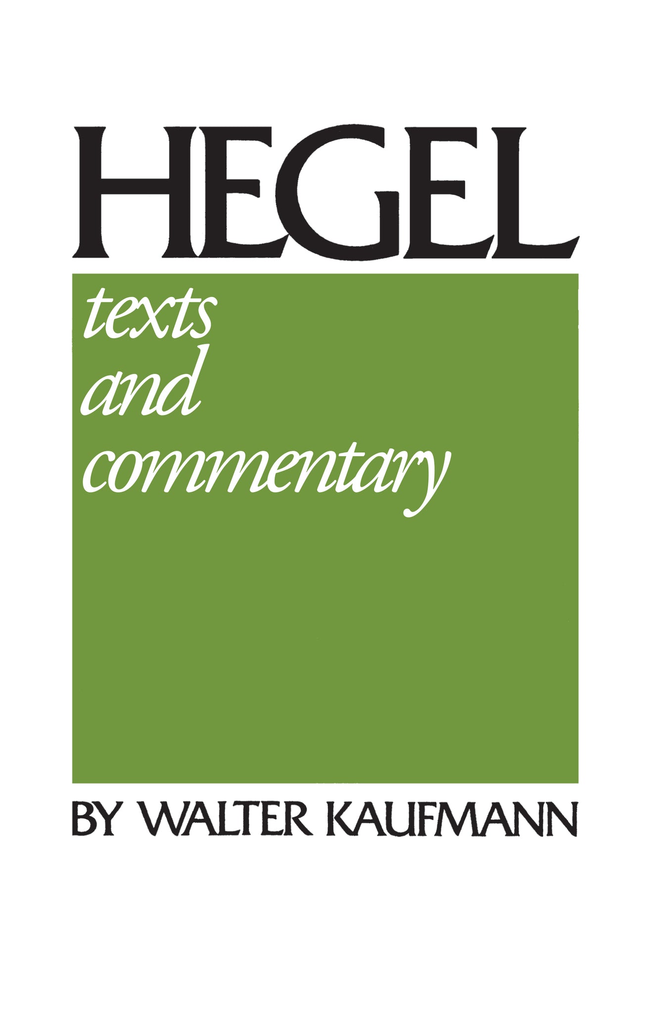 Cover image for Hegel ISBN 9780268206277