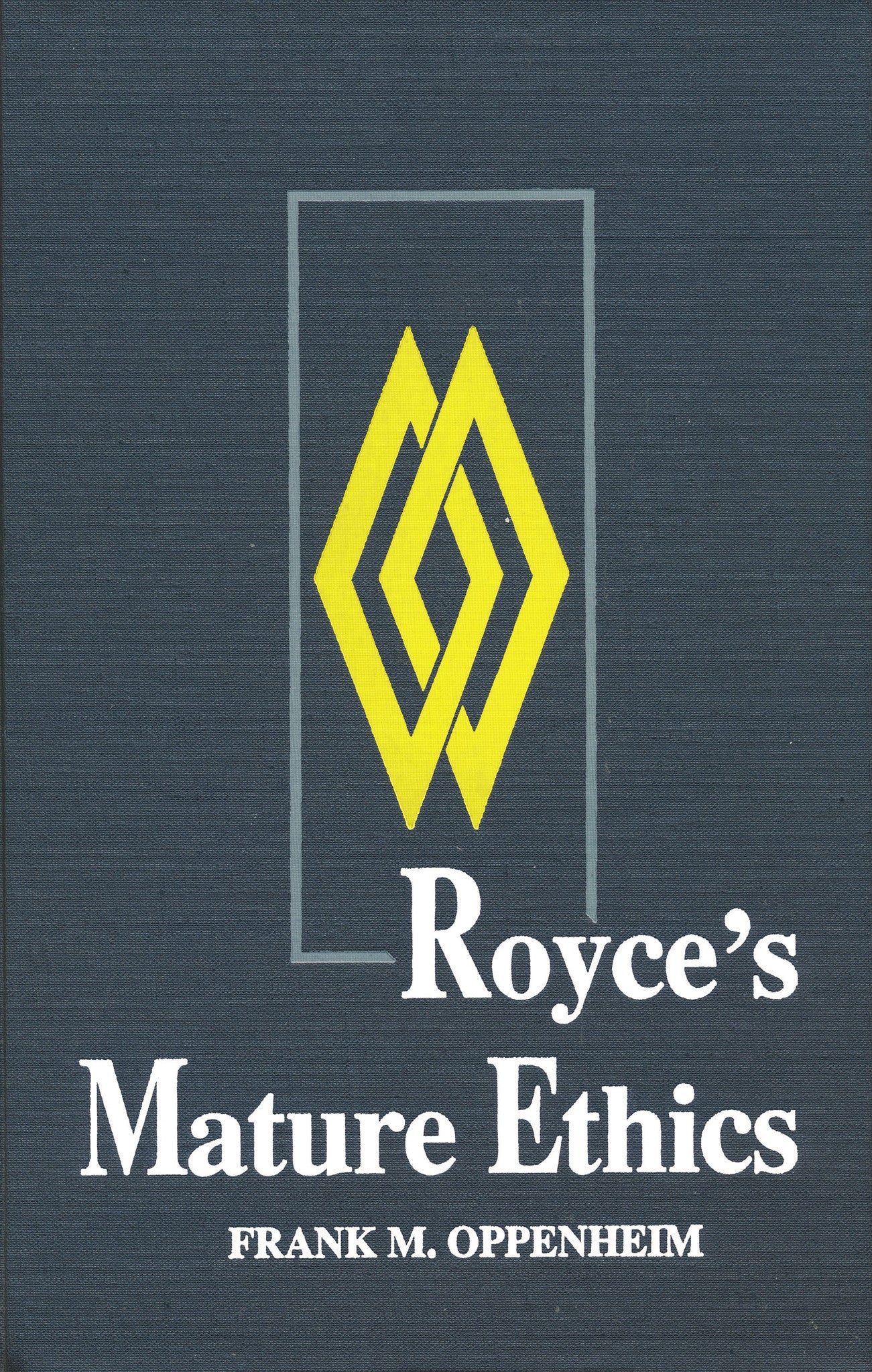 Cover image for Royce's Mature Ethics ISBN 9780268016425