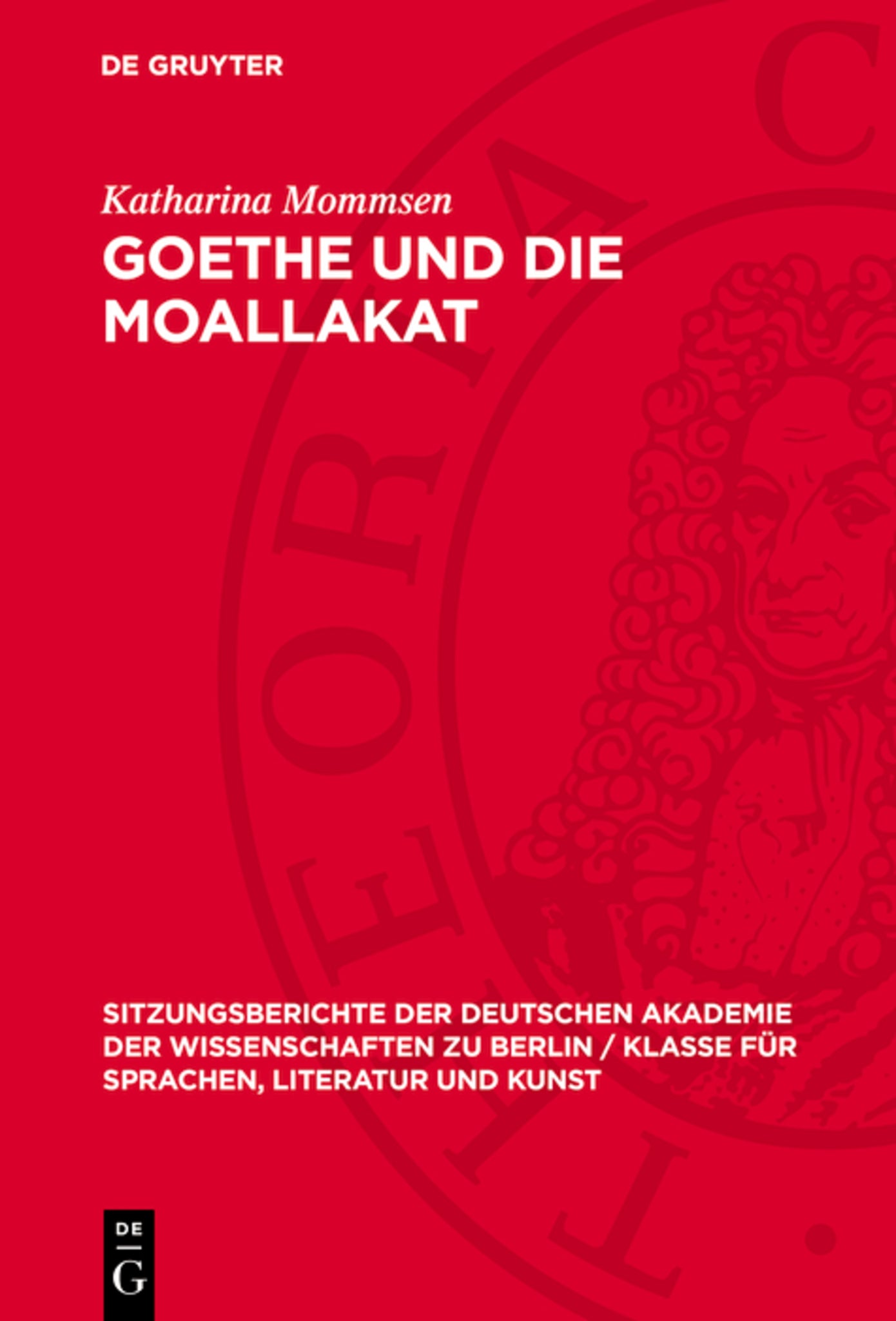 Goethe und die Moallakat