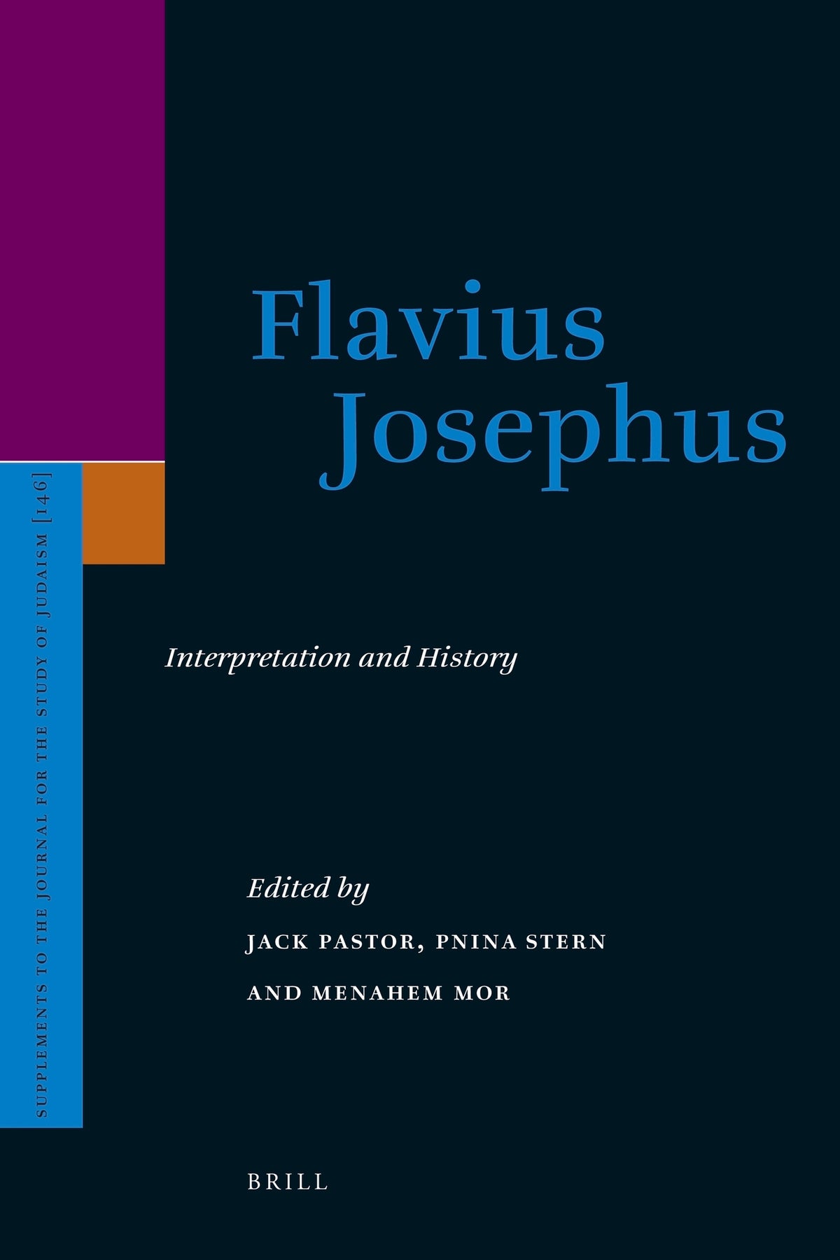Cover image for Flavius Josephus ISBN 9789004191266