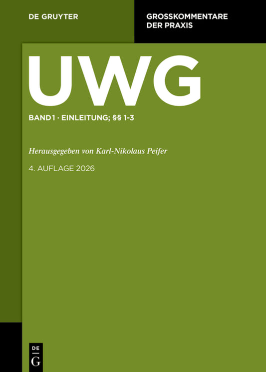 Einleitung; §§ 1-3