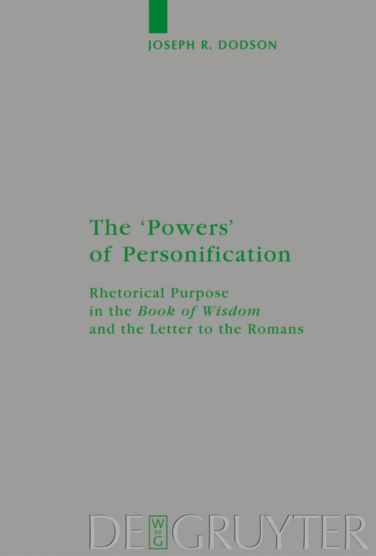 The 'Powers' of Personification