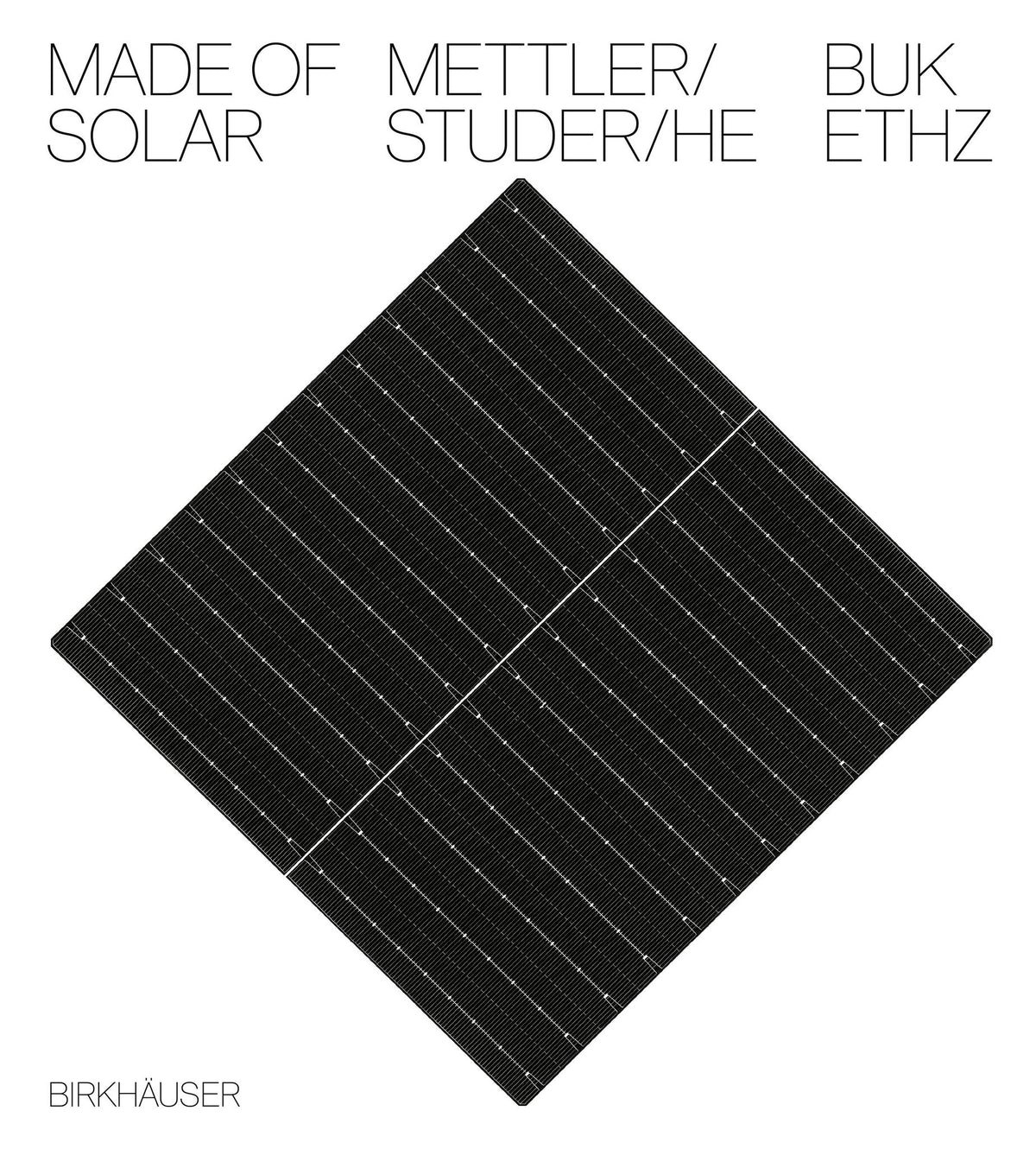 Cover image for Made of Solar (English edition) ISBN 9783035628739