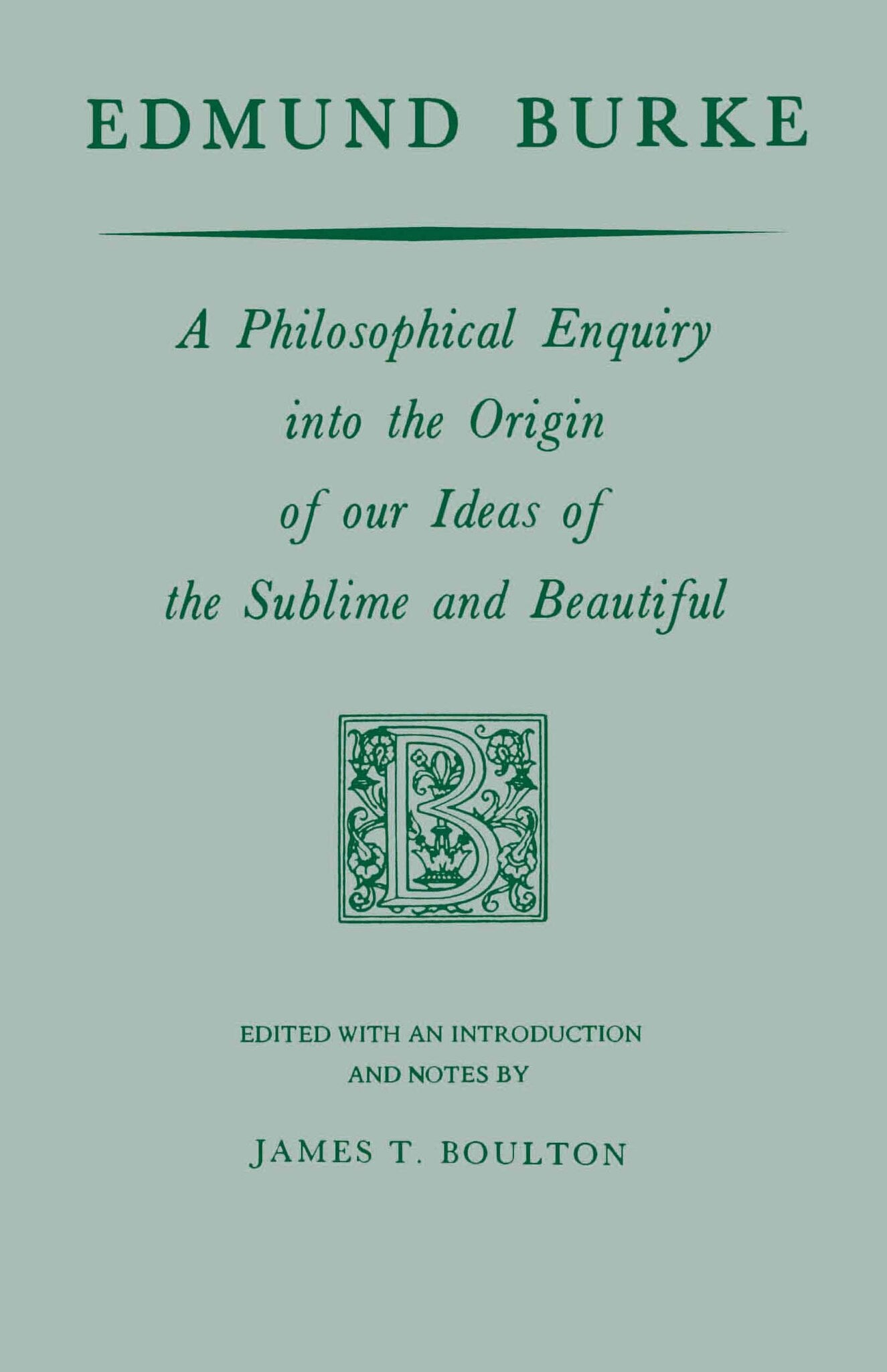 Cover image for Edmund Burke ISBN 9780268000851