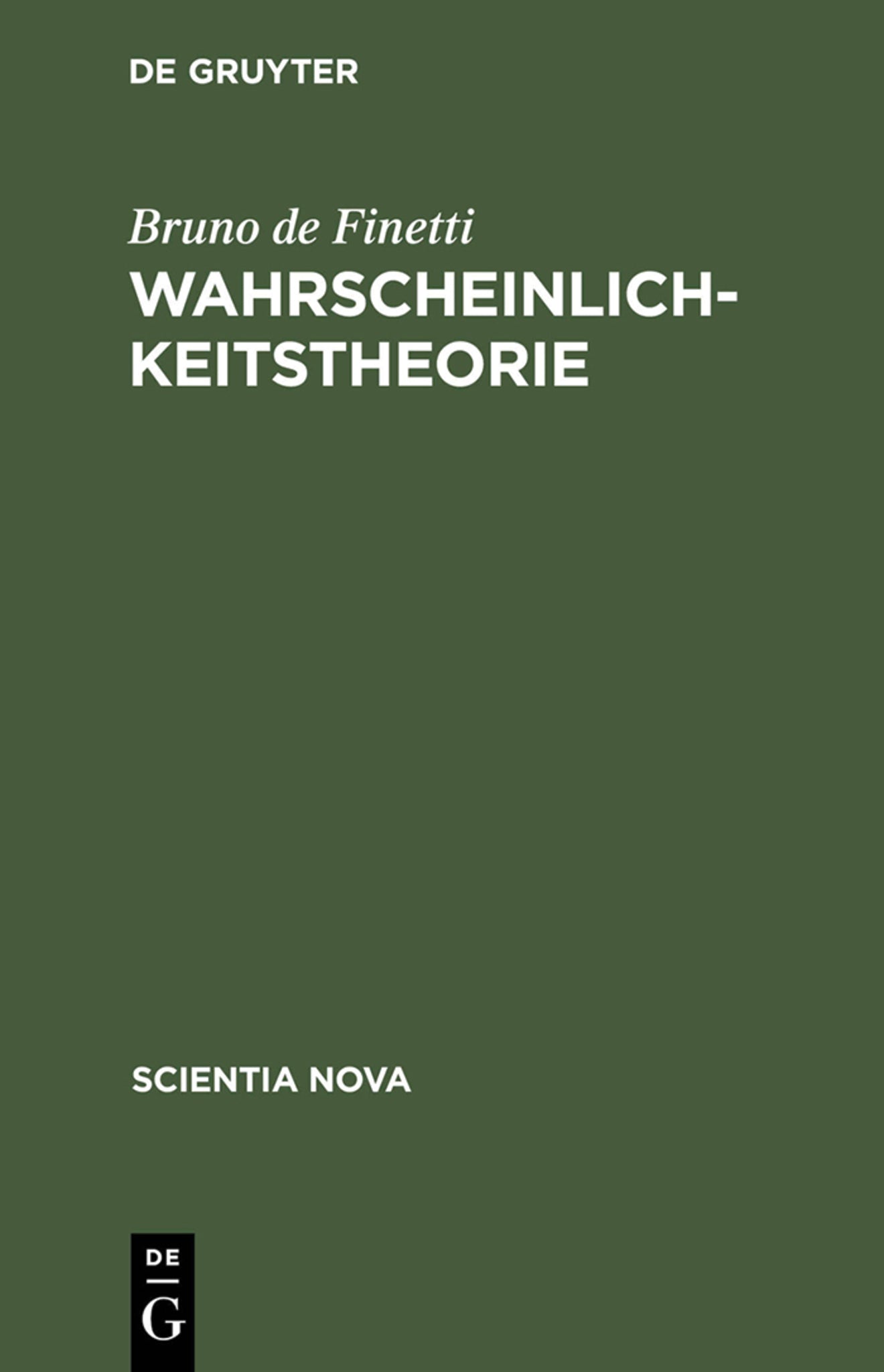 Wahrscheinlichkeitstheorie