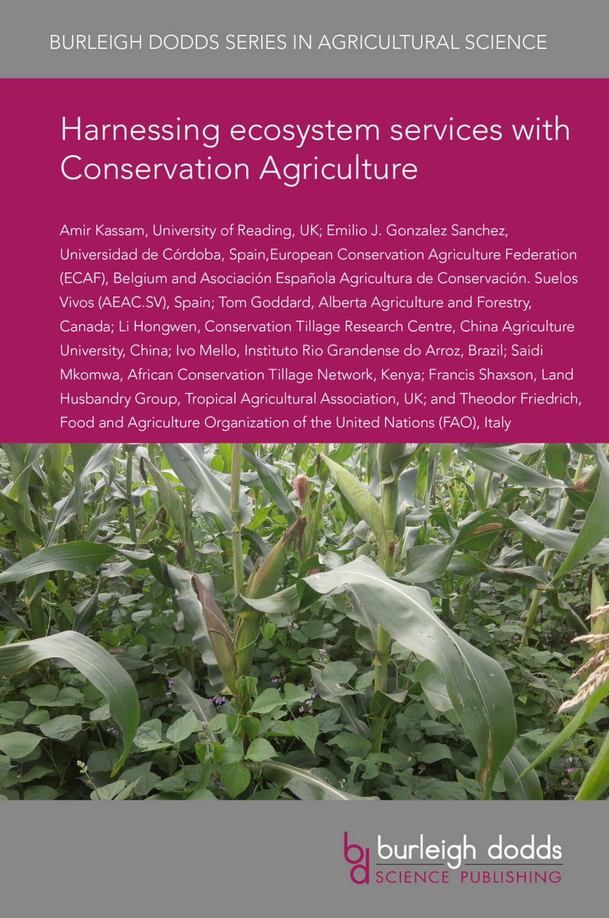 Cover image for Harnessing ecosystem services with Conservation Agriculture ISBN 9781786765970